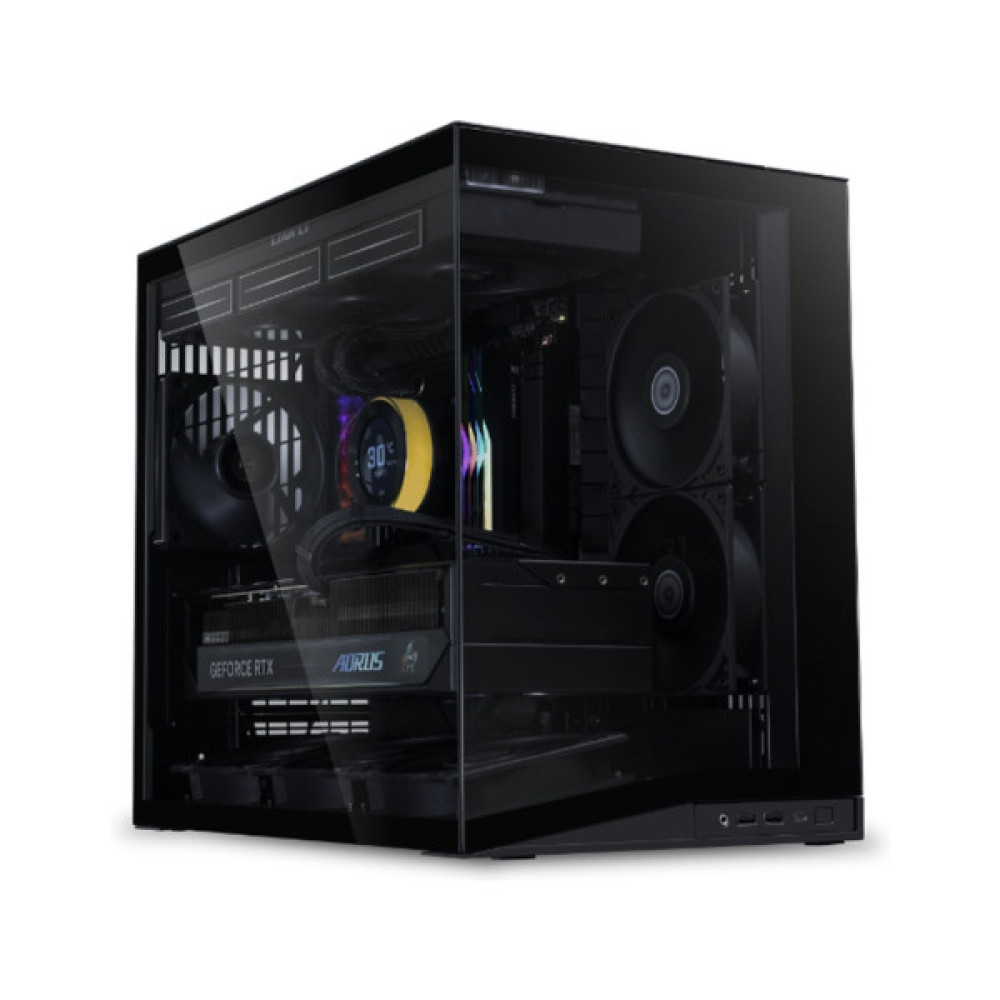 Корпус для ПК Lian Li O11 Dynamic Mini V2 Flow, Black (G99.O11DMIV2FX.00)