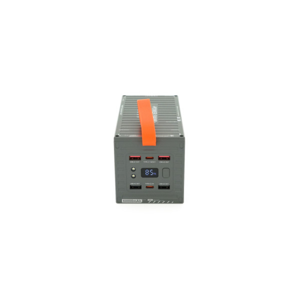 Батарея універсальна Remax 60000mAh, PD/20W, QC/22.5W, Gray (RPP-609G)