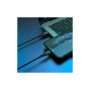 Дата кабель USB 2.0 AM to Lightning 1.2m 2.4A nylon light indicator U93 black HOCO (6931474732132)