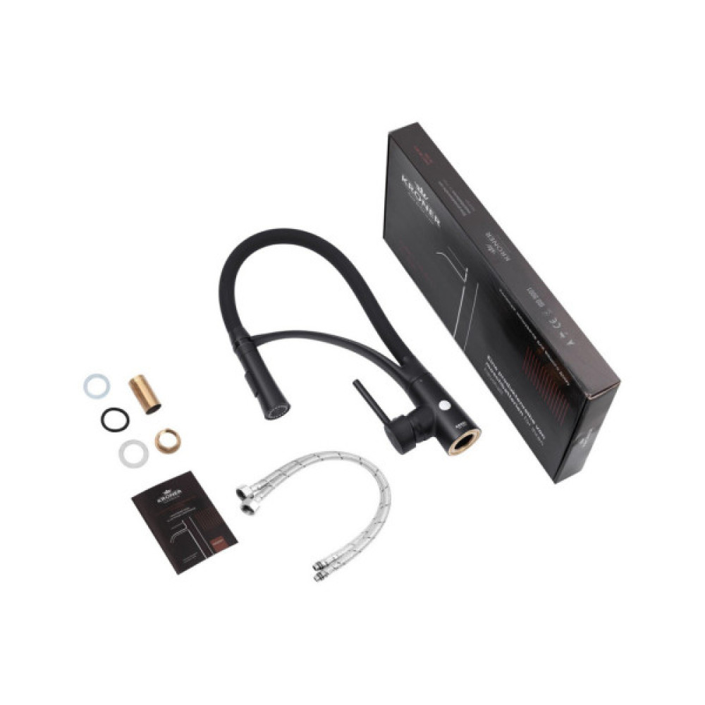 Змішувач Kroner Ersel-SCH03393BLK
