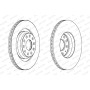 Гальмівний диск FERODO DDF1503C Гальмівний диск FERODO DDF1503C