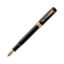 Ручка пір'яна Parker DUOFOLD Classic Black GT  FP18-C F (92 001)