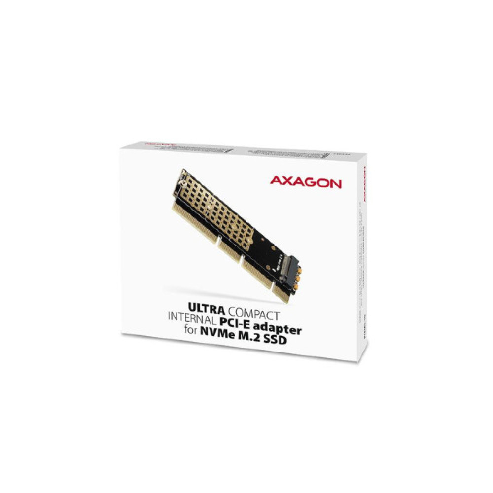 Контролер AXAGON PCIe to NVMe M.2 for x16, x8, and x4 slots (PCEM2-1U)