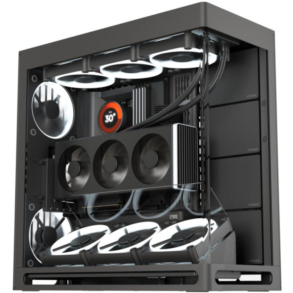 Корпус для ПК HAVN HS 420 VGPU Edition Black (HVN-CA-HS420-08)