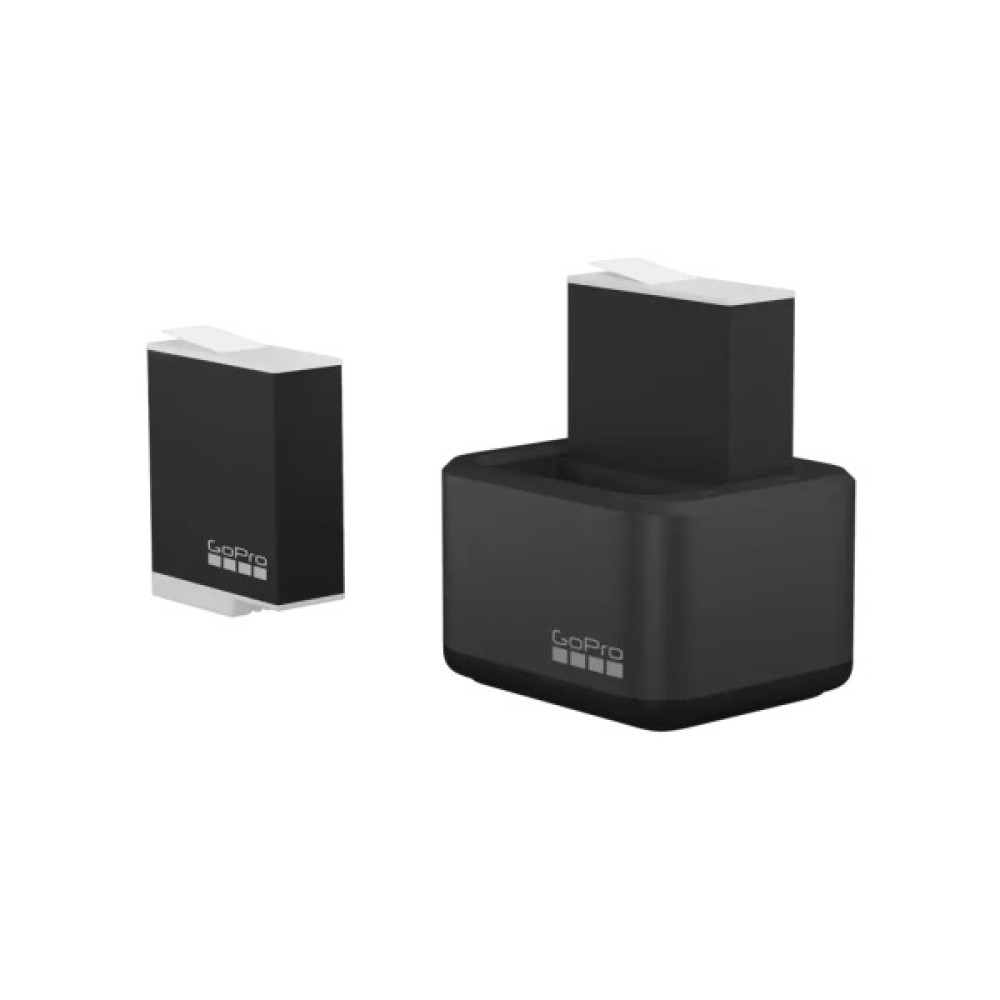 Аксесуар до екшн-камер GoPro Dual Battery Charger + 2 Enduro Batteries for HERO11/10/9 (ADDBD-211-VE)