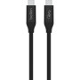 Кабель USB-C > USB-C заряджання/синхронізації Belkin 0.8м, 100Вт, Type-C, USB4, 40Гбс, чорний