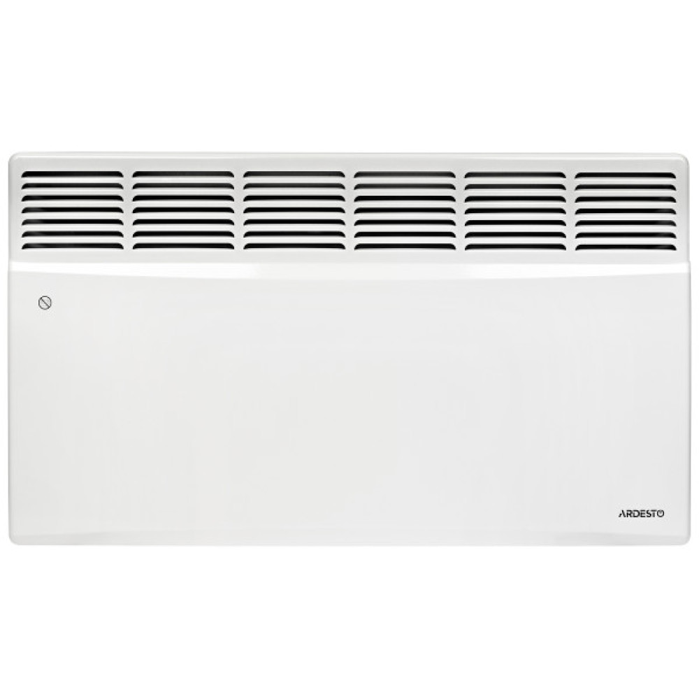Конвектор ARDESTO CH-2000MCW 20м2, 2000Вт, мех. упр-ння, закр. нагрів. елемент, IP24, білий