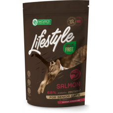 Сухий корм для кішок Nature's Protection Lifestyle Grain Free Salmon Senior Cat 400 г (NPLS45955) Сухий корм для кішок Nature's Protection Lifestyle Grain Free Salmon Senior Cat 400 г (NPLS45955)