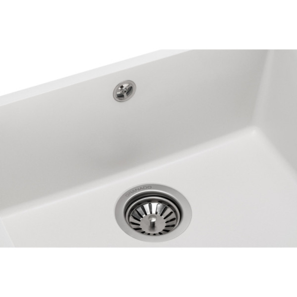 Мийка кухонна GRANADO Under top L white (gr3505)