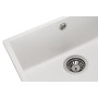 Мийка кухонна GRANADO Under top L white (gr3505)