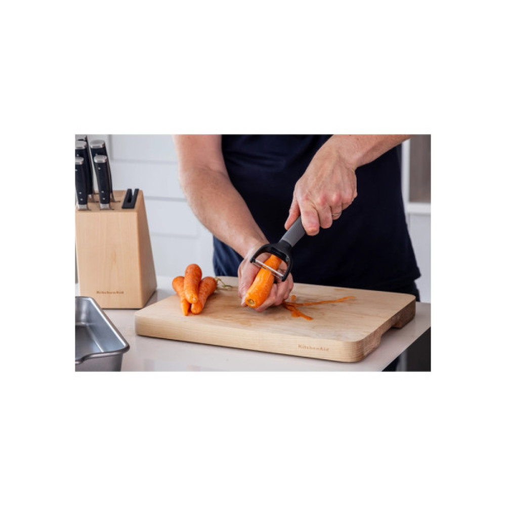 Овочечистка KitchenAid Coreline, горизонтальна 18,8 см, сірий (KAS145OHCGG)