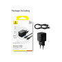 Зарядний пристрій Baseus Palm Fast Charger 1C 20W + Cable 1.0m Type-C 60W black (P10111602113-01) Зарядний пристрій Baseus Palm Fast Charger 1C 20W + Cable 1.0m Type-C 60W black (P10111602113-01)