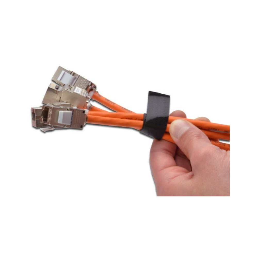 Набір для кріплення стрічка-липучка, ширина 20 мм, довжина 10м Digitus (DN-CT-10M-20)