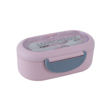 Ланч-бокс дитячий Kite з розділювачем 1000 мл, рожевий (K23-185-3)