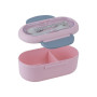 Ланч-бокс дитячий Kite з розділювачем 1000 мл, рожевий (K23-185-3)
