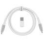 Дата кабель USB-C + USB A to USB-C 1.0m Double-Sleeved Geek white Keychron (CAB20_KEYCHRON) Дата кабель USB-C + USB A to USB-C 1.0m Double-Sleeved Geek white Keychron (CAB20_KEYCHRON)