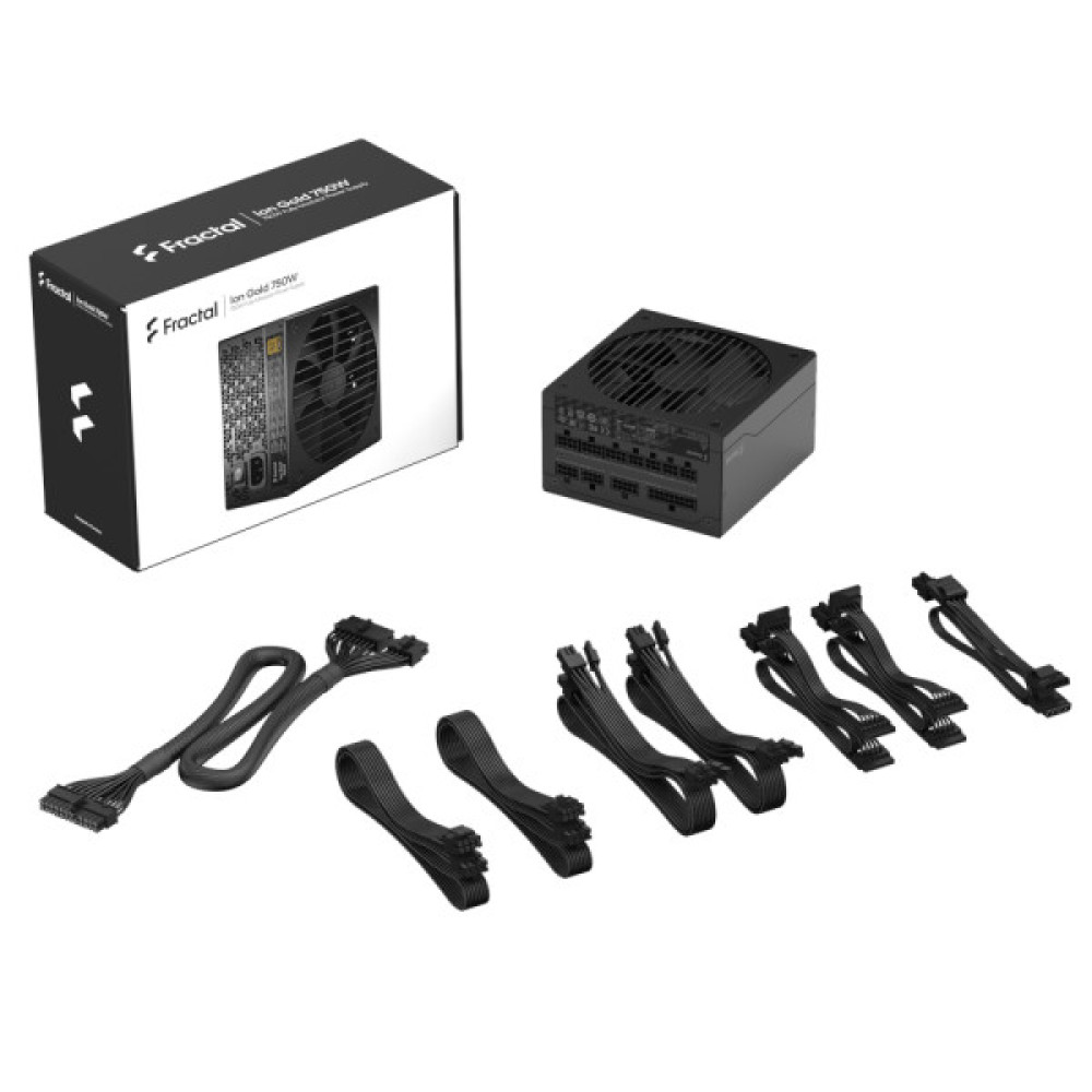 FRACTAL DESIGN Ion 3 Gold 750W Black, EU (FD-P-IA3G-750-EU)