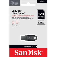 Накопичувач SanDisk   64GB USB 3.2 Type-A Ultra Curve Чорний