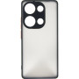 Чохол до мобільного телефона Dengos POCO M6 Pro 4G Matte + glass (Black) (DG-KM-111) Чохол до мобільного телефона Dengos POCO M6 Pro 4G Matte + glass (Black) (DG-KM-111)