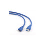 Дата кабель USB 3.0 AM to Micro 5P 0.5m Cablexpert (CCP-mUSB3-AMBM-0.5M) Дата кабель USB 3.0 AM to Micro 5P 0.5m Cablexpert (CCP-mUSB3-AMBM-0.5M)