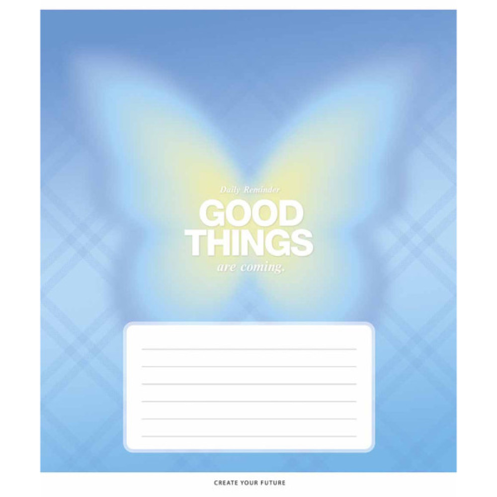 Зошит Школярик Good things 12 аркушів клітинка (012-3526K)