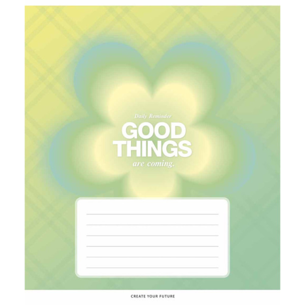 Зошит Школярик Good things 12 аркушів клітинка (012-3526K)