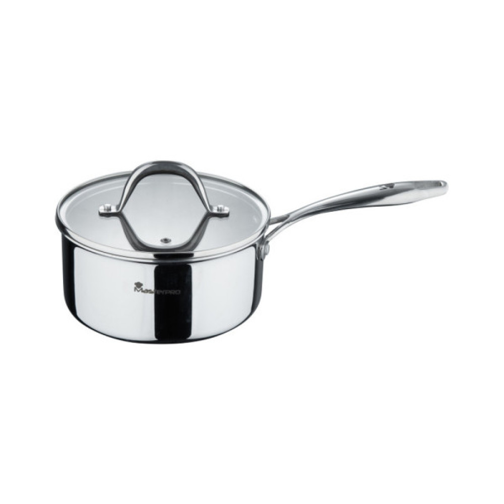 Ківш MasterPro Hi-tech 3, з кришкою 18 см (BGMP-1622)