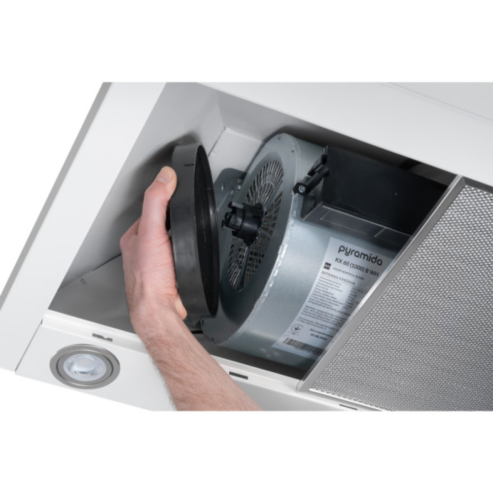Витяжка кухонна Pyramida KX 60 (1000) B WH