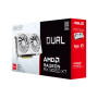 Вiдеокарта ASUS Radeon RX 9060 XT 16GB GDDR6 OC DUAL-RX9060XT-16G-WHITE білий