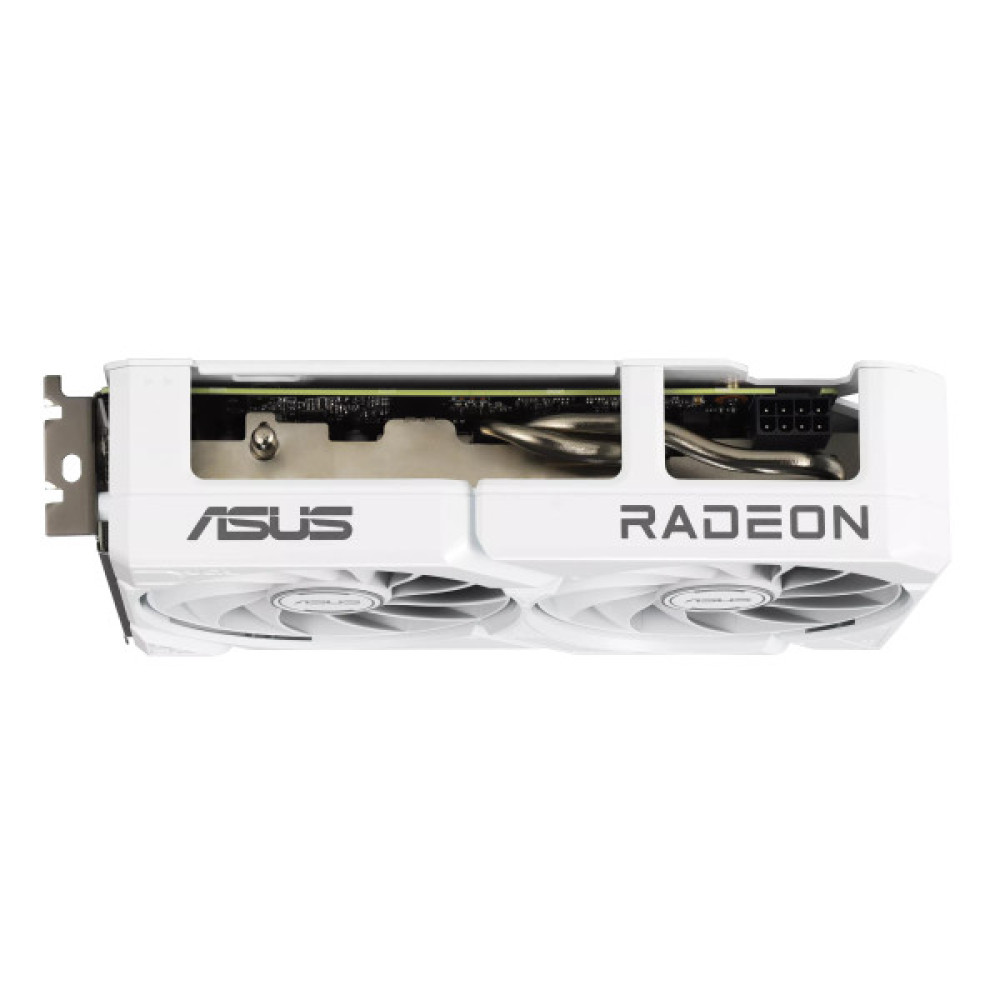 Вiдеокарта ASUS Radeon RX 9060 XT 16GB GDDR6 OC DUAL-RX9060XT-16G-WHITE білий