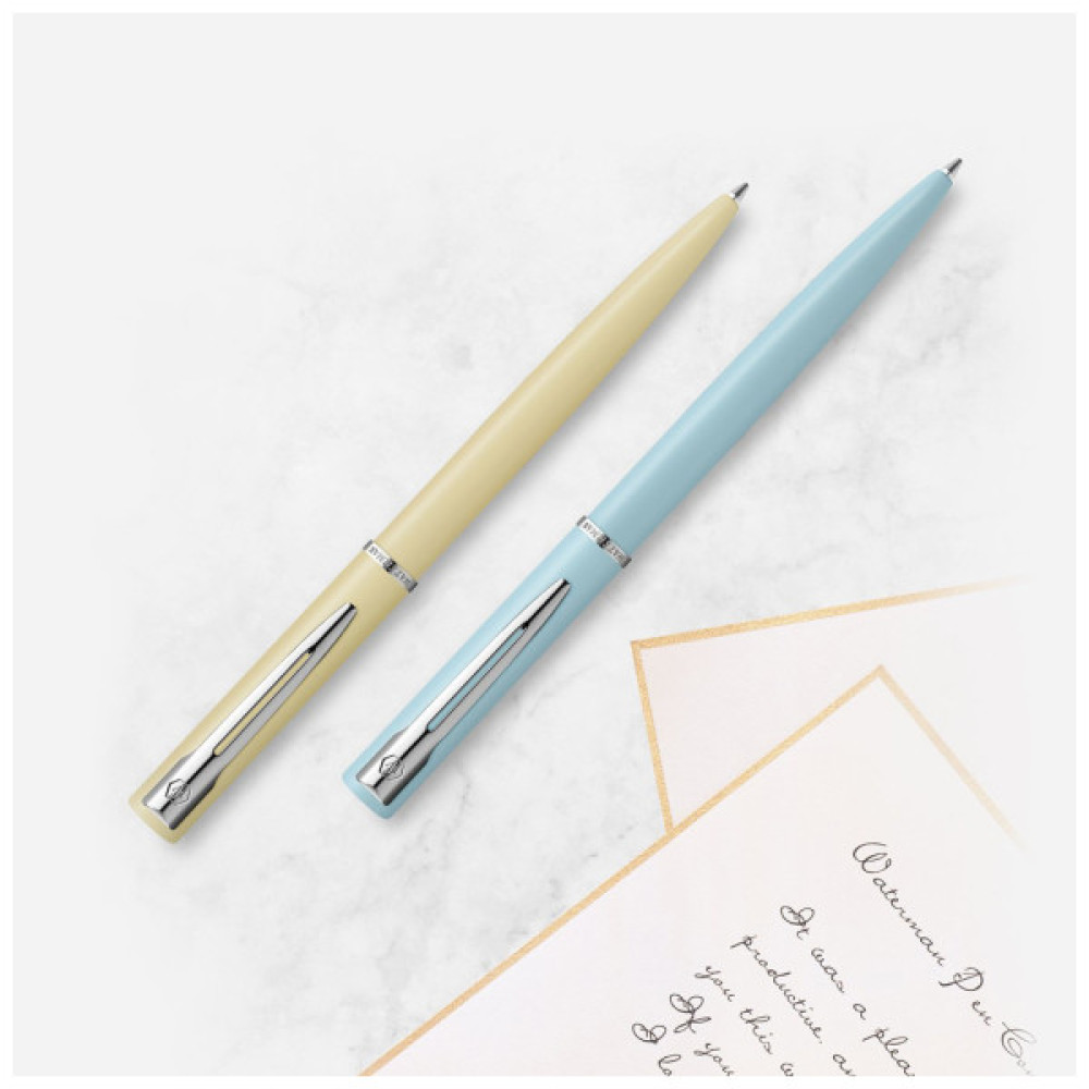 Ручка кулькова Waterman ALLURE Pastel Blue CT BP (23 315)