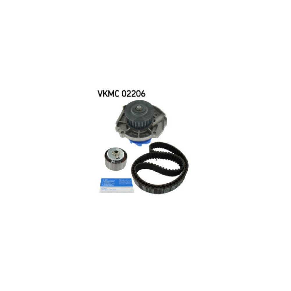 Комплект ременя ГРМ з помпой SKF VKMC 02206 Комплект ременя ГРМ з помпой SKF VKMC 02206