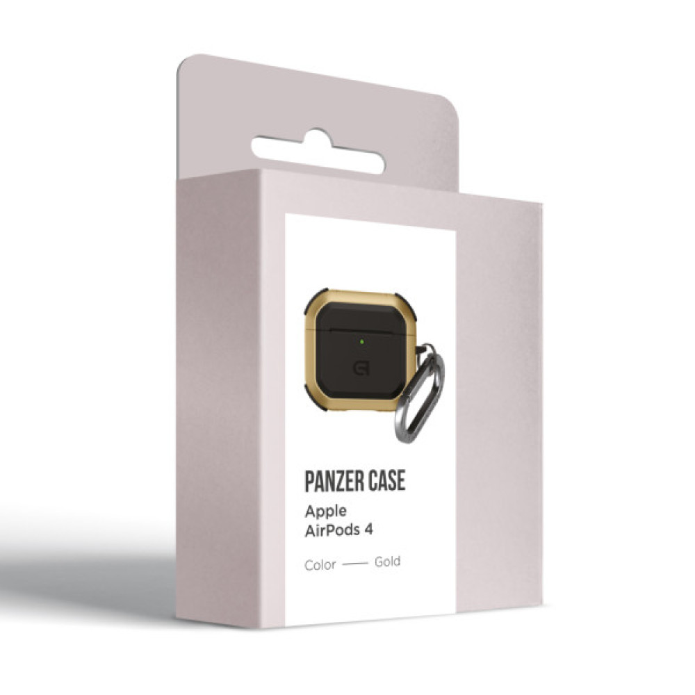 Чохол для навушників Armorstandart Panzer для Apple Airpods 4 Gold (ARM82555)