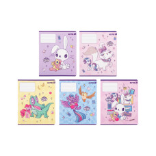 Зошит Kite My Little Pony, 12 аркушів, клітинка (LP25-232)