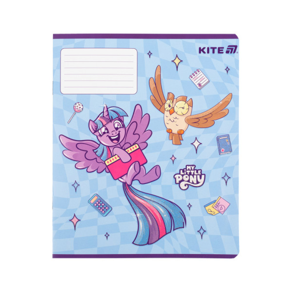 Зошит Kite My Little Pony, 12 аркушів, клітинка (LP25-232)