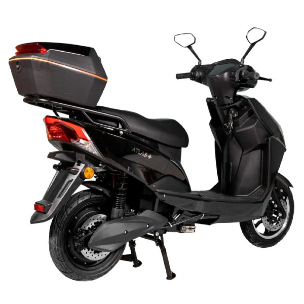 Електроскутер Atlas Spider 2 Box 2000W Lithium Black (4019)
