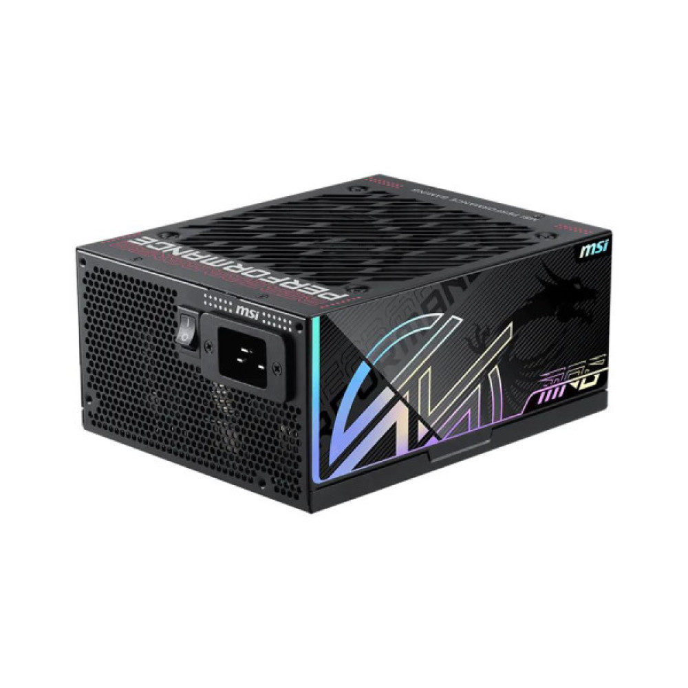 Блок живлення MSI 1600W (MPG AI1600TS PCIE5)