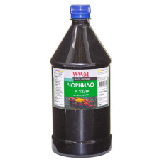 Чорнило WWM HP №10/11/12 1000g Black pigm. (H12/BP-4)