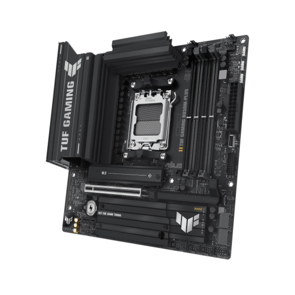 Материнcька плата ASUS TUF GAMING B850M-PLUS sAM5 B850 4xDDR5 M.2 HDMI DP mATX
