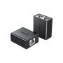 Розгалужувач CM210 RJ-45 1 to 2 Ethernet Converter, 2 шт/пак Black Ugreen (50923)