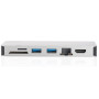 Концентратор Digitus Travel USB-C, 8 Port (DA-70866) Концентратор Digitus Travel USB-C, 8 Port (DA-70866)