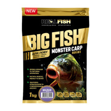 Прикормка Real Fish Big Fish Monster Carp Мідія 1kg (809.00.16)