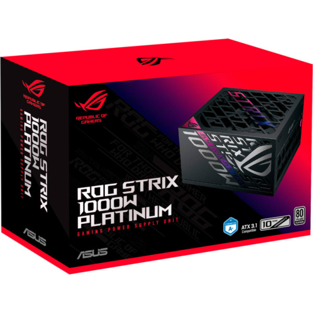 Блок живлення ASUS 1000 W ROG Strix 1000P Gaming (90YE00W1-B0NA00)