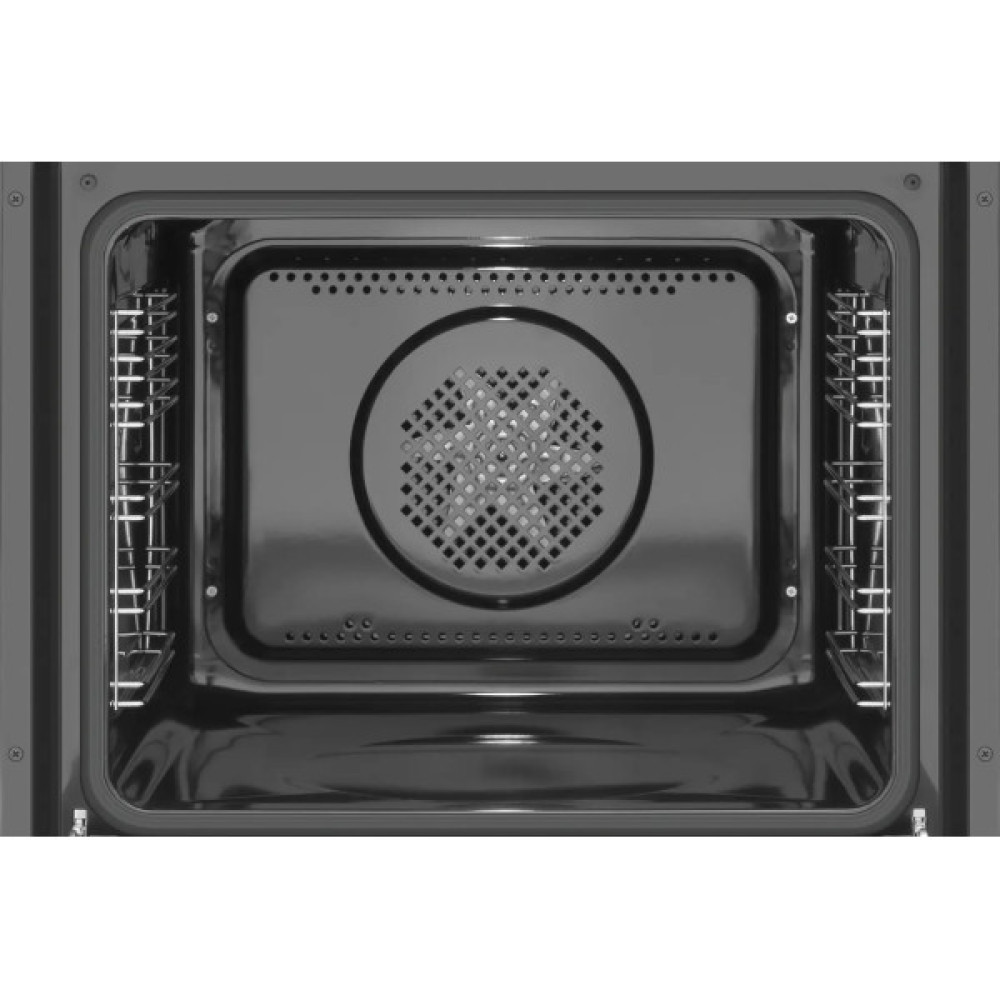 Плита Hansa комбінована, 77л, 60x60см, дисплей, конвекція, чавун, білий