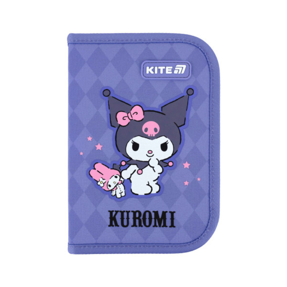 Пенал Kite Kuromi 621 HK-2, 1 відділення, 1 відворот (HK25-621-2)