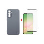 Чохол до мобільного телефона Dengos Kit Samsung Galaxy A56 Carbon + glass (Grey) (DG-KM-138) Чохол до мобільного телефона Dengos Kit Samsung Galaxy A56 Carbon + glass (Grey) (DG-KM-138)