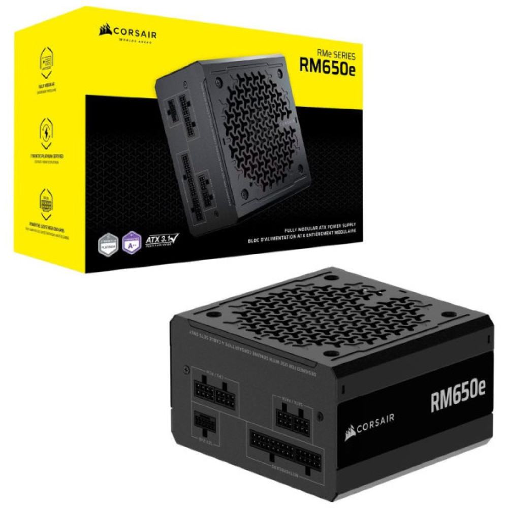 Блок живлення Corsair 650W RM650e (CP-9020302-EU)