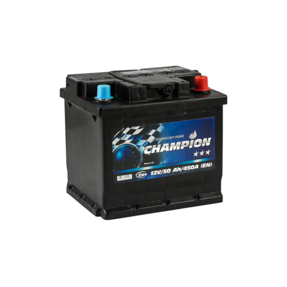 Акумулятор автомобільний Champion Black 50 Ah/12V Euro (CHB50-0)