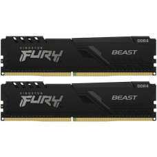 Пам'ять ПК Kingston DDR4 32GB KIT (16GBx2) 3200 FURY Beast