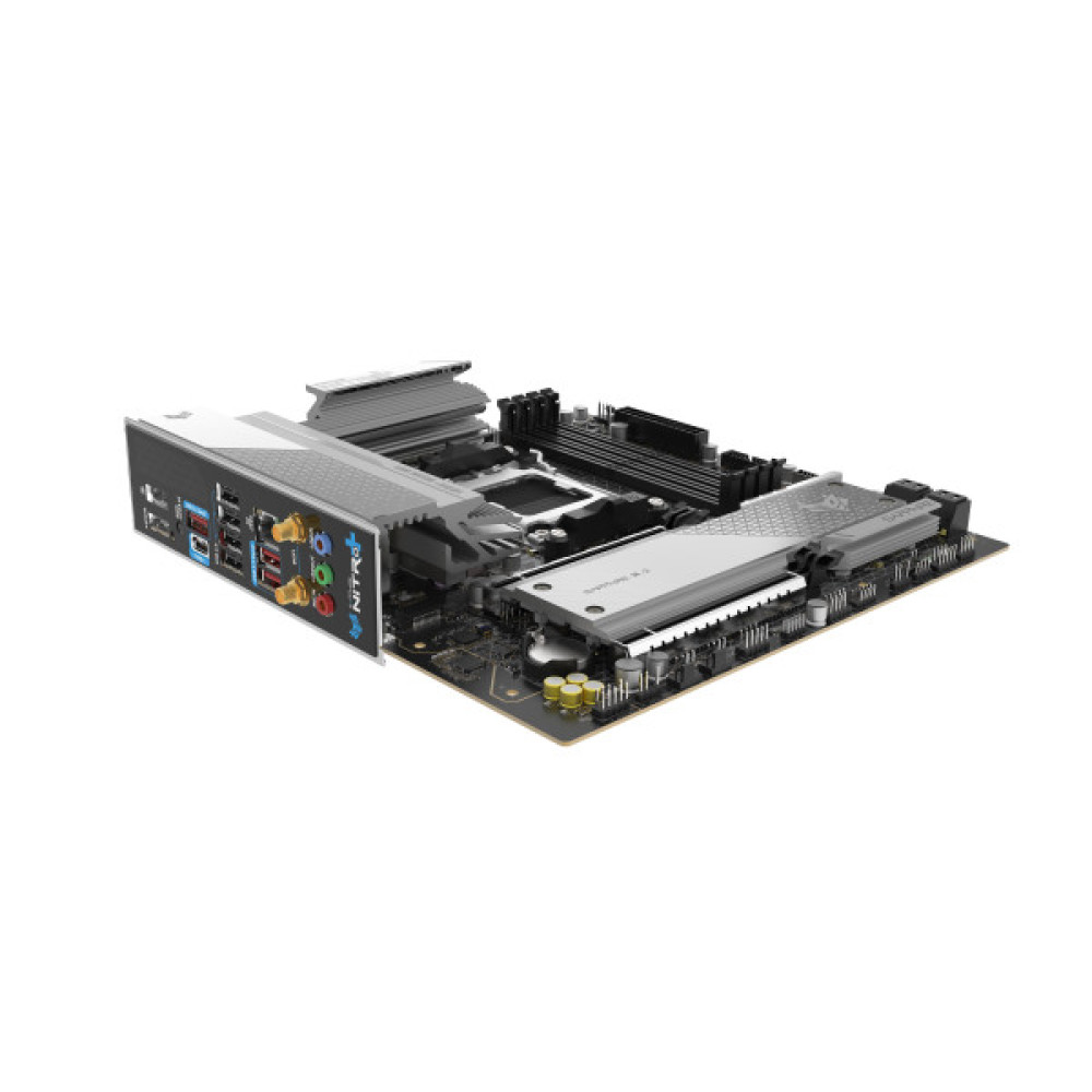 Материнcька плата SAPPHIRE NITRO+ B850M WIFI sAM5 B850 4xDDR5 M.2 HDMI DP Wi-Fi BT mATX